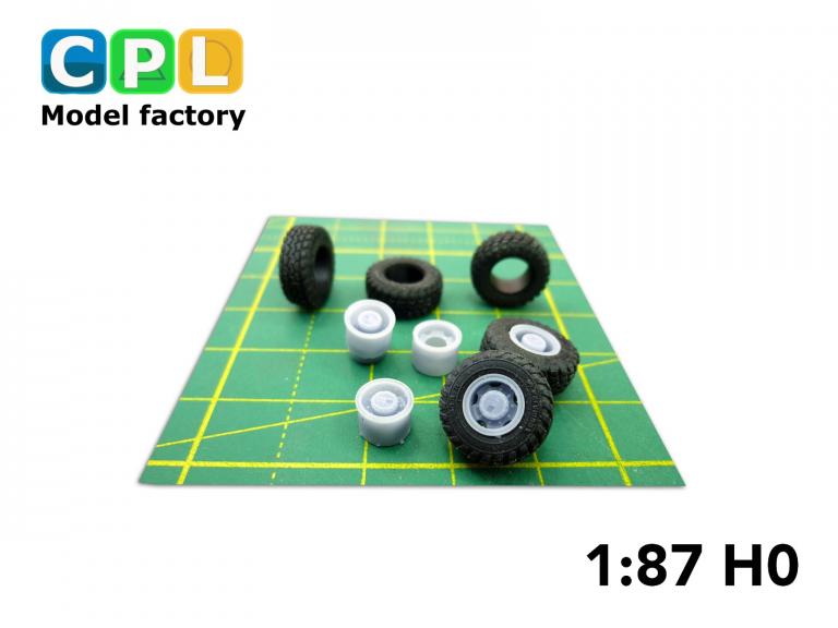 Umrüstsatz - IFA L60 ND 3D Druck Räder